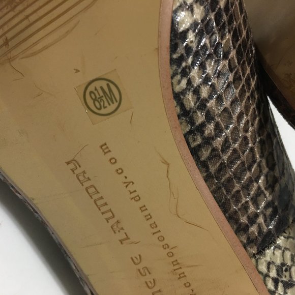 Chinese Laundry Peep Toe Heels Size 8.5 - Picture 10 of 10